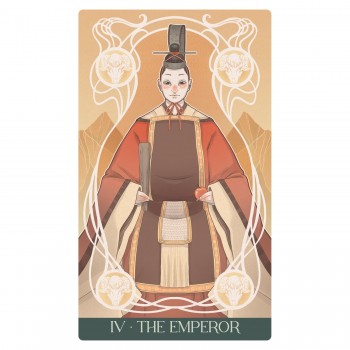 Japanese Art Nouveau Tarot (Premium) kortos Lo Scarabeo